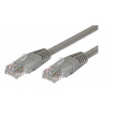 Patch cable cat.6 RJ45 UTP 3m. grey - pack of 10