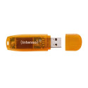 Intenso mälupulk 64GB Rainbow 6,5/32 USB 2.0, hõbedane