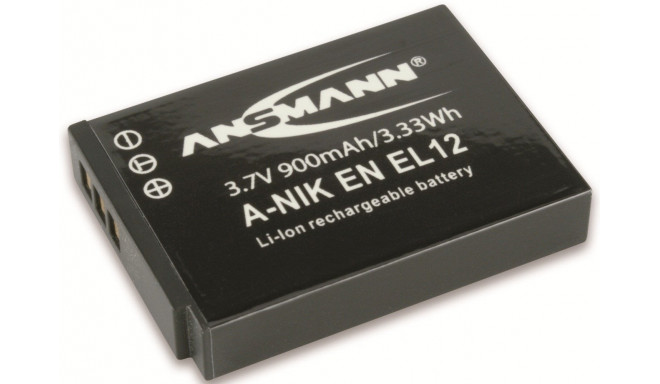 Ansmann battery Nikon EN EL 12 LI 3.7V 1050mAh