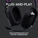 Logitech G535 LIGHTSPEED, gaming headset (black)