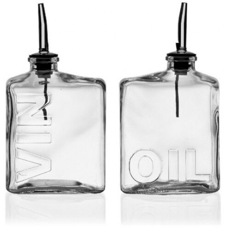 BigBuy Home õlikann 450ml, läbipaistev