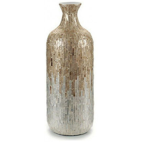 Gift Decor vaas 20x56x20cm, valge/pruun