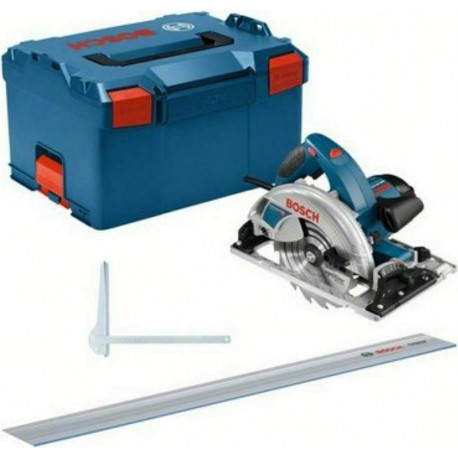 Käsiketassaag GKS 65 GCE Professional 1800W L-BOXX juhtsiin FSN 1400, sinine