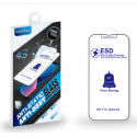 Fusion ESD Anti-Static Dust Proof Antistaatiline karastatud klaas Apple iPhone 13 Mini must