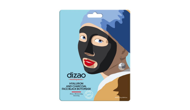 DIZAO HYALURON AND CHARCOAL FACE BLACK BOTOMASK 1U.