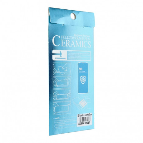 5D Full Glue Ceramic Glass - for Iphone 14 Pro black