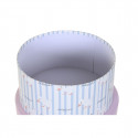 Набор штабелируемых органайзеров DKD Home Decor Синий Розовый Картон (37,5 x 37,5 x 18 cm)