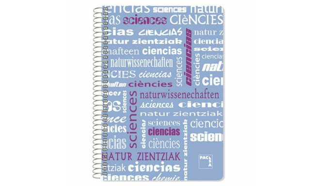 Notebook Pacsa Din A4 4 Pieces 80 Sheets