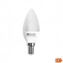 Candle LED Light Bulb Silver Electronics White light 6 W 5000 K