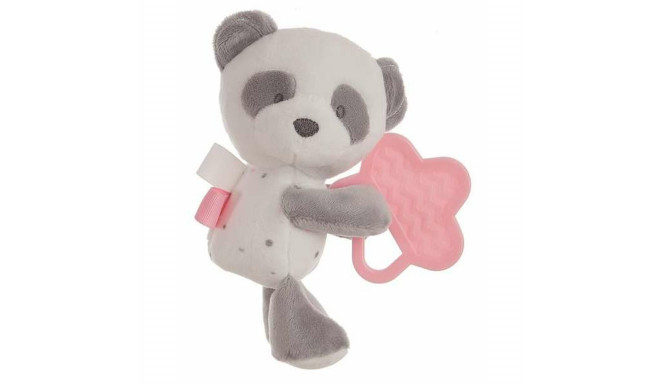 Mazuļu Košļājamais Māneklītis Panda Rozā 20 cm