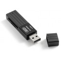 XO memory card reader DK05A 2in1 USB 2.0, black