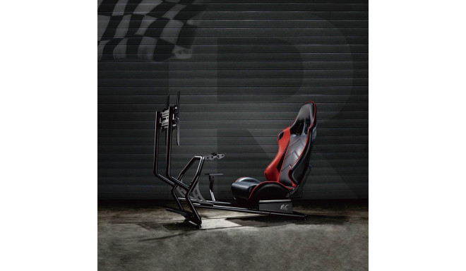 NanoRS RS160 Gaming Chair Racing Simulator Stand 3 in 1 PC Console Gamers Synthetic Leather Cover St