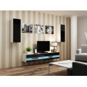 Cama TV stand VIGO NEW 30/140/40 white/black gloss Cama TV stand VIGO NEW 30/140/40 white/black gloss