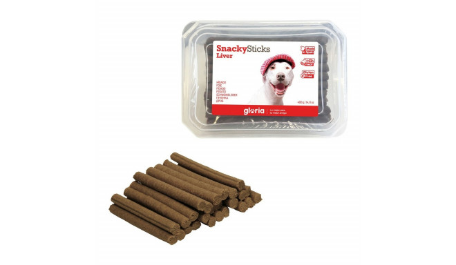 Dog Snack Gloria Snackys Sticks Liver (350 g)