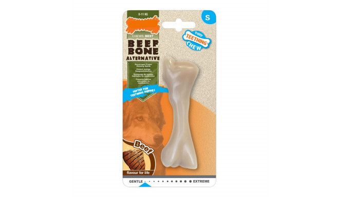 Прорезыватель для зубов для собак Nylabone Beef Bone Щенки Размер S термопласт Говядина