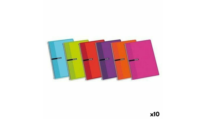 Notebook ENRI Soft cover 80 Sheets 21,5 x 15,5 cm (10 Units)