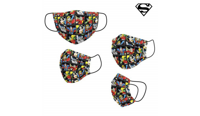 Hügieeniline taaskasutatav kangasmask/riidemask DC Comics Täiskasvanu Must
