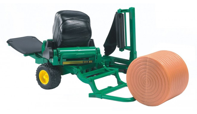 Bruder Professional Series Bale Wrapper with Round Bales (02122)