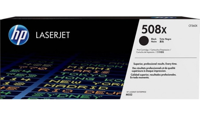 HP 508X - CF360X - black
