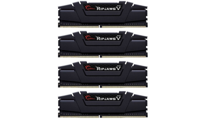 G.Skill DDR4 - 32GB -4000 - CL - 18 - Quad Kit, Ripjaws V (black, F4-4000C18Q-32GVK)