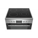 Bosch free-standing cooker HKS79U250 A silver