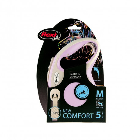 Koerarihm Flexi New Comfort Roosa Suurus XS (3 m)