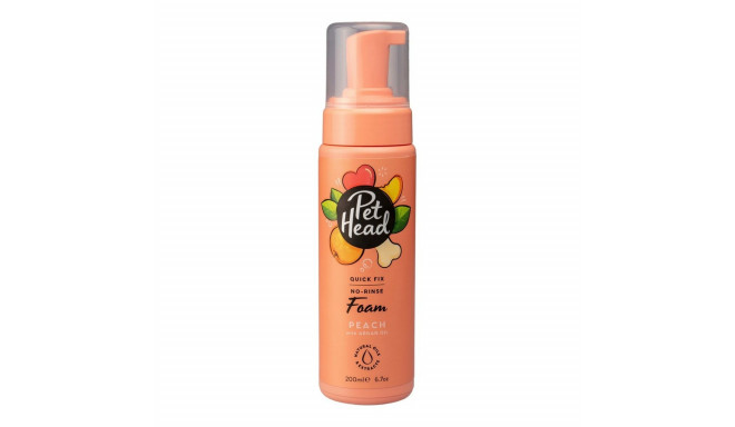 Attīrošas putas Pet Head Quick Fix Suns Persiku (200 ml)