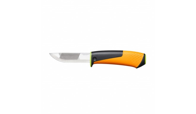 FISKARS HEAVY DUTY KNIFE WITH SHARPENER