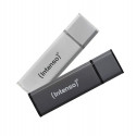 Intenso mälupulk 8GB Alu 6,5/28 USB 2.0, hõbedane