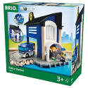 BRIO Polizeistation mit Einsatzfahrzeug - 33813