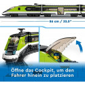 LEGO 60337 City Passenger Bullet Train Construction Toy (Set Includes Remote Controlled Train with H