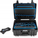 B&W tool case Jet 6000 Pockets 117.18/PG (black, with gas pressure springs)