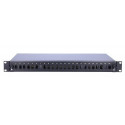 Extralink 24 CORE FIBER OPTIC PATCH PANEL BLACK 1U