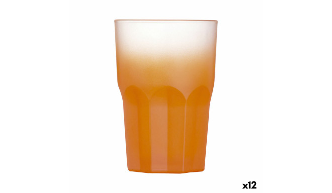 Glass Luminarc Summer Pop Orange Glass 12 Units 400 ml