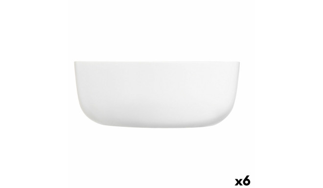 Bowl Luminarc Diwali White Glass 17,8 cm (6 Units)