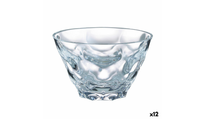 Saldējuma un piena kokteiļa glāze Luminarc Iced Diamant Caurspīdīgs Stikls 350 ml (12 gb.)