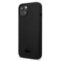 Lacoste Apple iPhone 13 Liquid Silicone Glossy Printing Logo Case Black