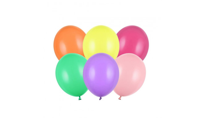 PartyDeco Baloni pasteļtoņu maisījums, 50 gab