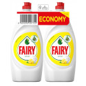 Nõudepesuvahend FAIRY Lemon 2x900ml