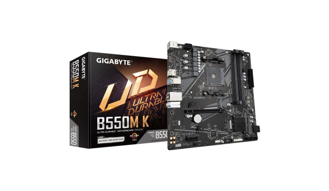 Gigabyte emaplaat AM4 B550M-K