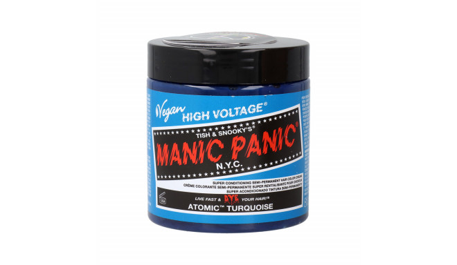 Daļēji Pastāvīga Krāsviela Manic Panic Panic High Tirkīzs (237 ml)