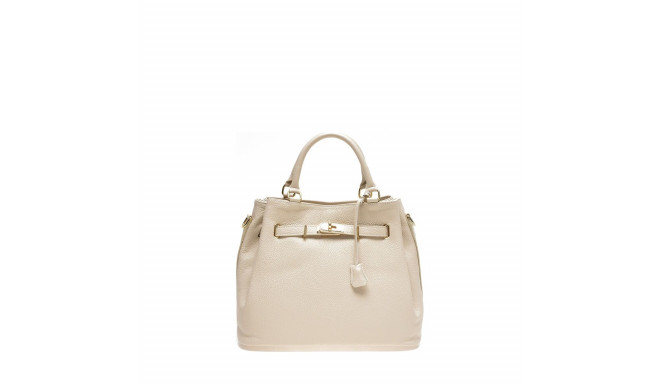 Women's Handbag Anna Luchini SS22-AL-1762-BEIGE Beige 36 x 29 x 17 cm