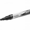 Marker pen/felt-tip pen Bic Velleda Black (12 Units)