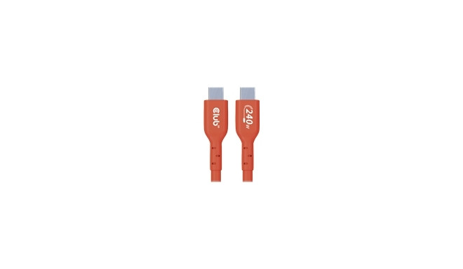 CLUB 3D USB2 Type-C Bi-Directional USB-IF Certified Cable Data 480Mb PD 240W 48V/5A EPR M/M 3m 9.84 