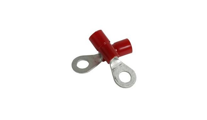 CIRCULARPLUG RED. 6,5x11mm, 100pcs