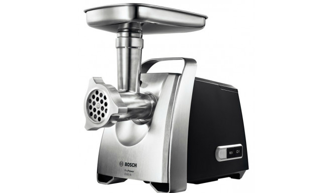 Bosch | Meat mincer | MFW68660 | Black | Throughput (kg/min) 4.3 | Kebbe, Sausage horn, Fruit press,