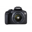 Canon EOS 2000D + obiektyw EF-S 18-55mm DC III + torba CB-SB130 + karta SD 16GB