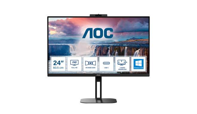AOC 24V5CW/BK - 23,8'' | IPS | Full HD | 1ms | 75Hz