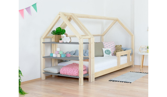 Lisariiul voodile Tery 120cm, naturaalne/hall