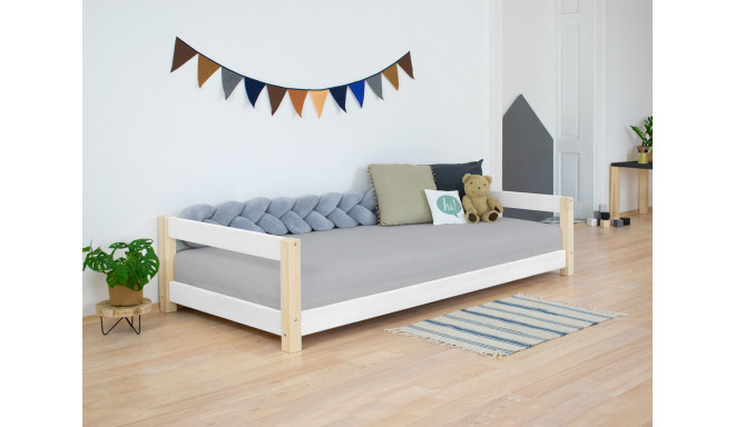 Lastevoodi Kiddy 120x200cm, naturaalne/valge